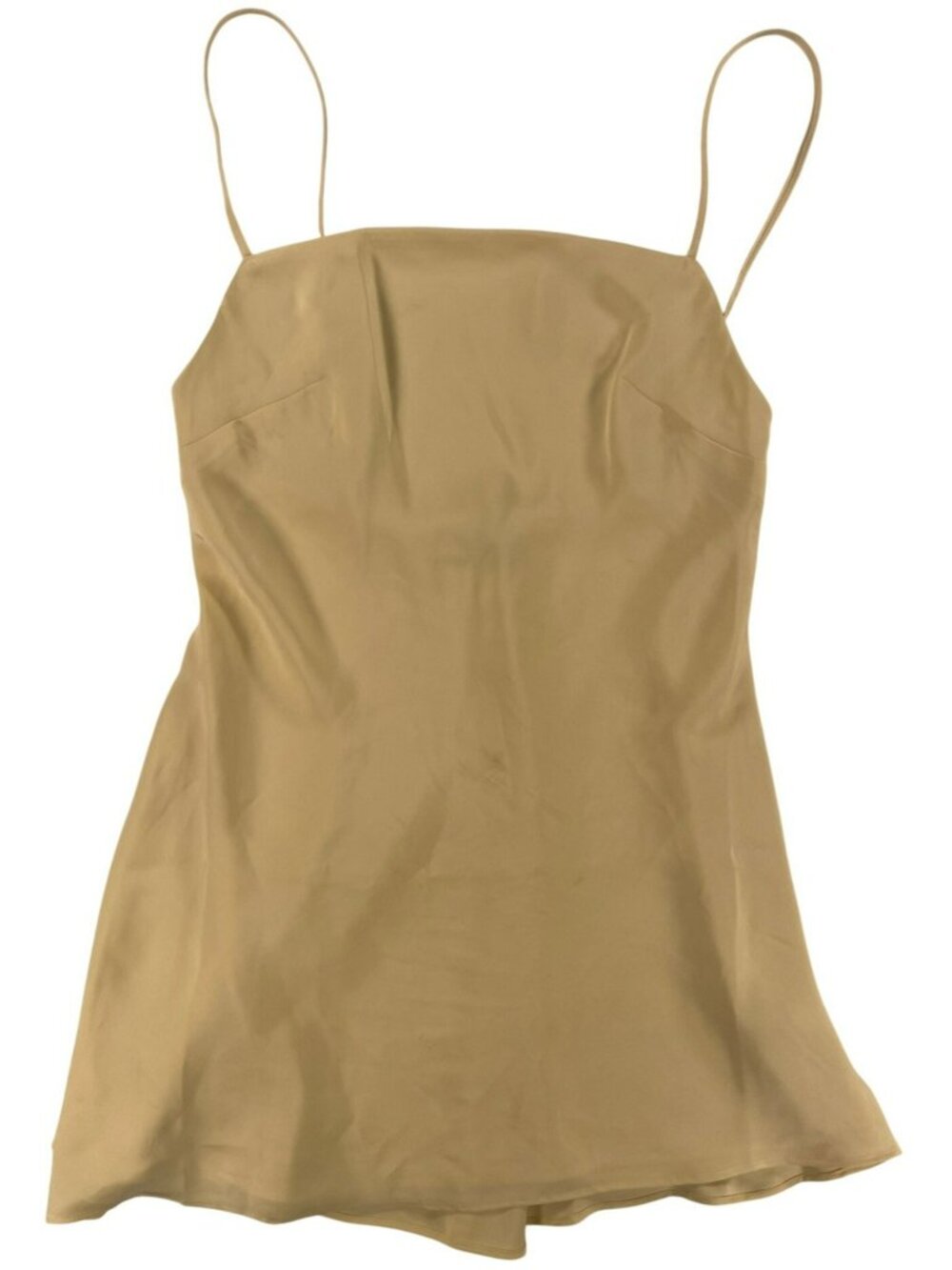 Aritzia Confession Dress Lemonade Yellow Slip Sz 6 IMPERFECTIONS MSRP$128 NEW